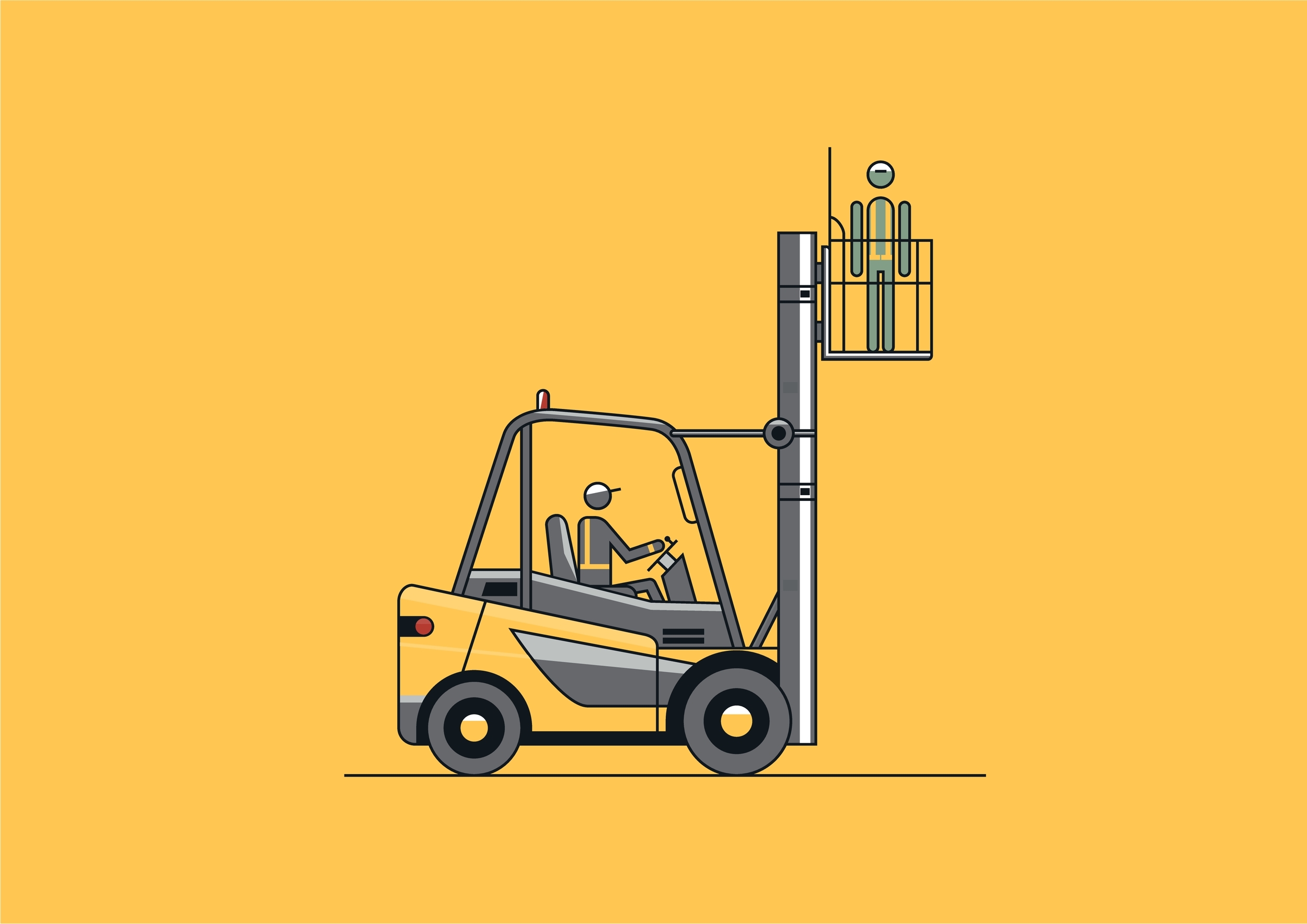 Forklift Safety Cage: When Should You Use One?